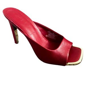 DKNY Arleen Slip On Open Toe Mules